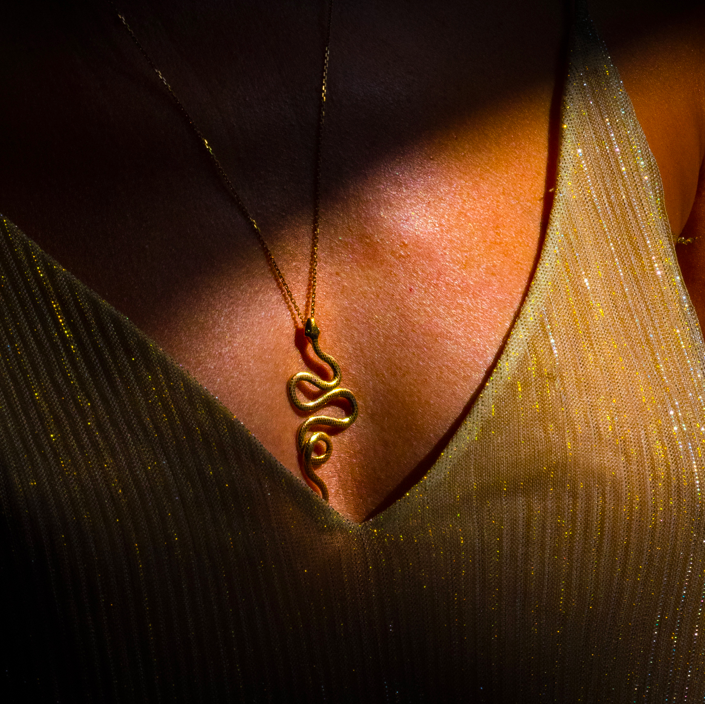 Pendentif serpent